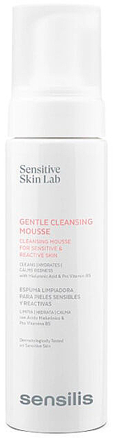 Mus do twarzy - Sensilis Sensitive and Reactive Skin Cleansing Mousse — Zdjęcie N1