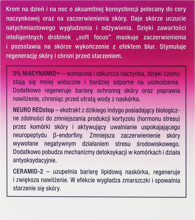 Krem przeciwzmarszczkowy na dzień i na noc Redukcja zmarszczek i kojenie - Perfecta Cera naczynkowa — Zdjęcie N3