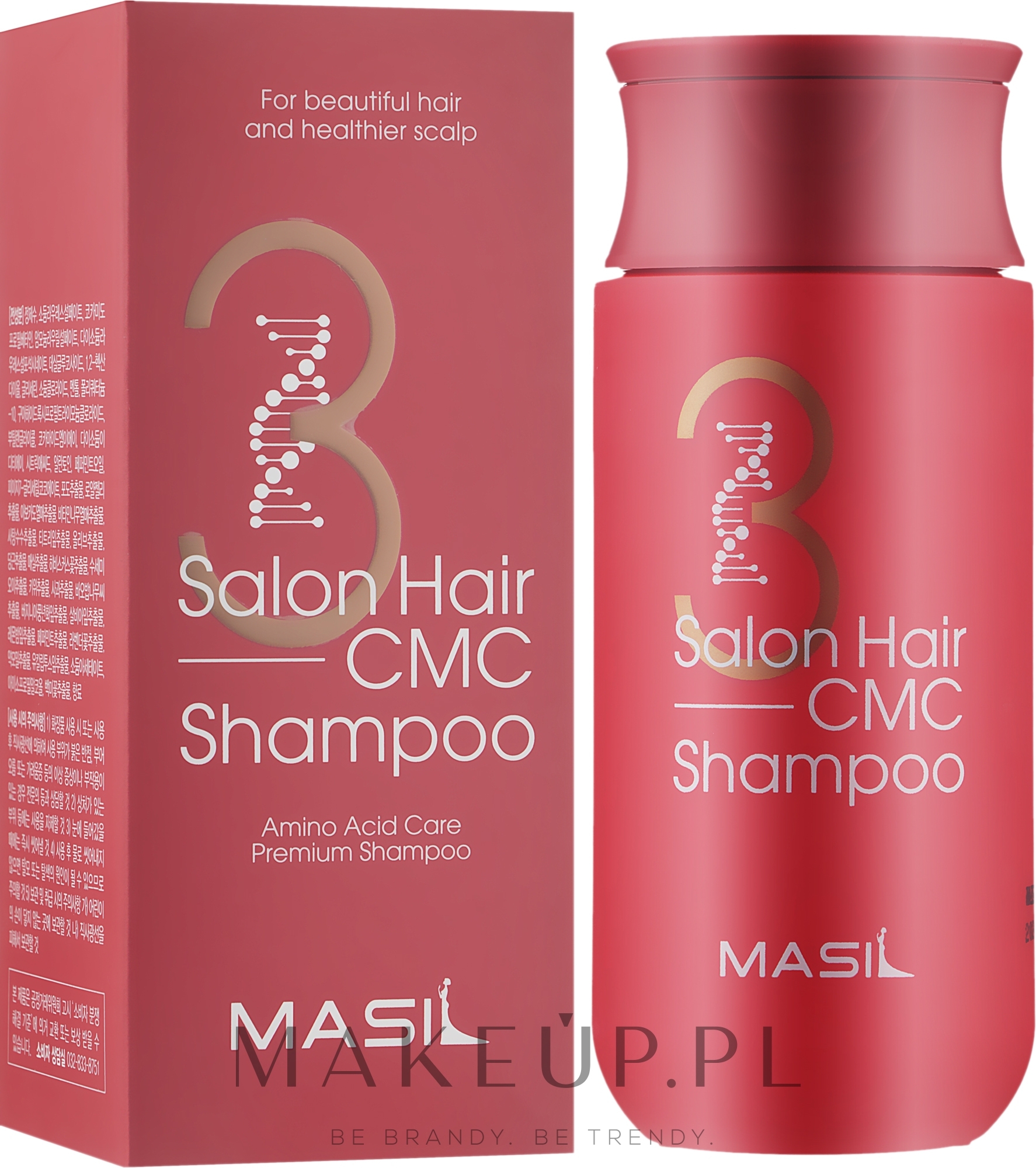 Szampon z aminokwasami - Masil 3 Salon Hair CMC Shampoo — Zdjęcie 150 ml