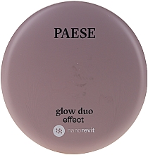 Rozświetlający puder i róż do twarzy - Paese Nanorevit Glow Duo Effect Powder And Blush — Zdjęcie N2