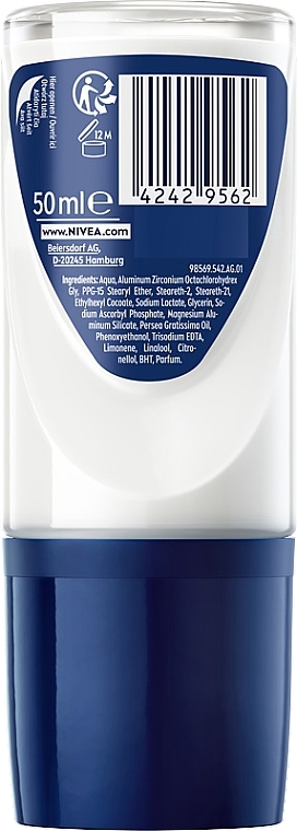 Antyperspirant w kulce dla mężczyzn - NIVEA MEN Derma Dry Control 96H Extreme Sweat Defence Maximum Anti-Perspirant  — Zdjęcie N2