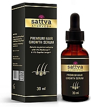Serum na porost włosów - Sattva Ayurveda Premium Hair Growth Serum — Zdjęcie N1