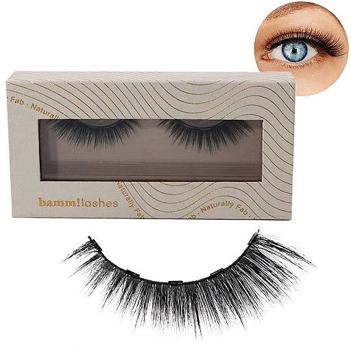 Magnetyczne rzęsy - Bamm!Lashes Magnetic Cat Eye — Zdjęcie N1