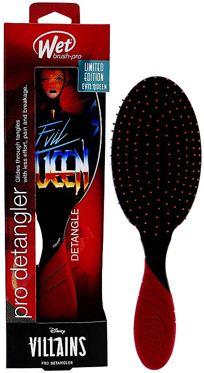 Szczotka do włosów - Wet Brush Pro Detangler Disney Stylized Villains Evil Queen — Zdjęcie N3