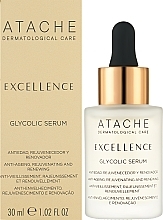 Przeciwstarzeniowe serum glikolowe - Atache Excellence Glycolic Serum — Zdjęcie N2