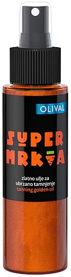 Suchy olejek do ciała przyspieszający opalanie - Olival Super Carrot Accelerated Tanning Golden Oil — Zdjęcie N1