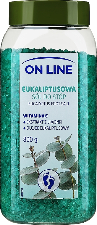 Eukaliptusowa sól do stóp Relaks - On Line