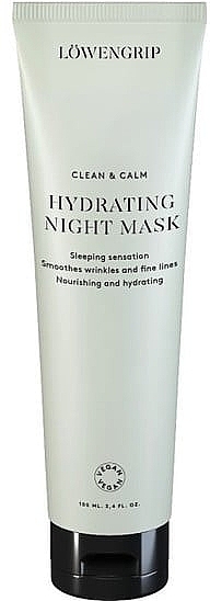 Nawilżająca maseczka do twarzy na noc - Lowengrip Clean&Calm Hydrating Night Mask — Zdjęcie N1