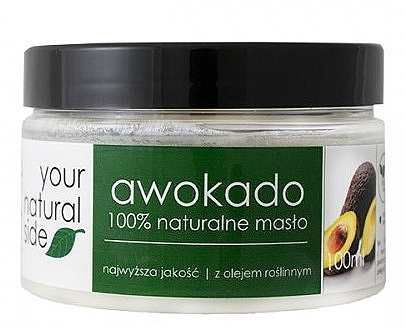 PRZECENA! 100% naturalne masło awokado - Your Natural Side * — Zdjęcie N1