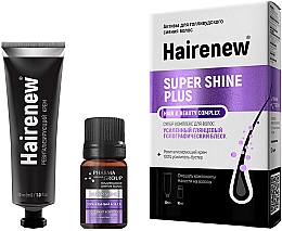 Innowacyjny kompleks do włosów, 100% lustrzany połysk - Hairenew Super Shine Plus Hair & Beauty Complex — Zdjęcie N2
