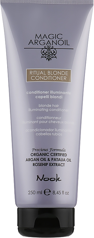 Odżywka do włosów blond - Nook Magic Arganoil Ritual Blonde Conditioner — Zdjęcie N1