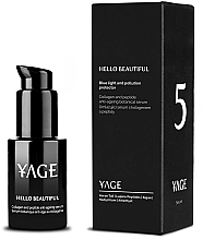 Kup Przeciwzmarszczkowe serum do twarzy z kwasem hialuronowym - Yage № 5 Hello Beautiful Collagen And Protein Anti-Ageing Serum