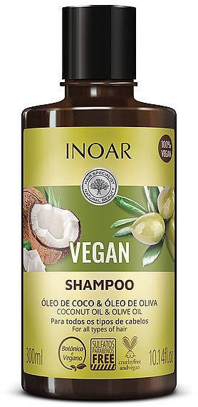 Szampon do włosów - Inoar Vegan Shampoo — Zdjęcie N1