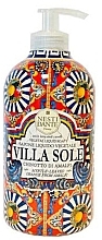 Kup Mydło w płynie o zapachu cytryny i białych kwiatów - Nesti Dante Villa Sole Vegetal Liquid Soap