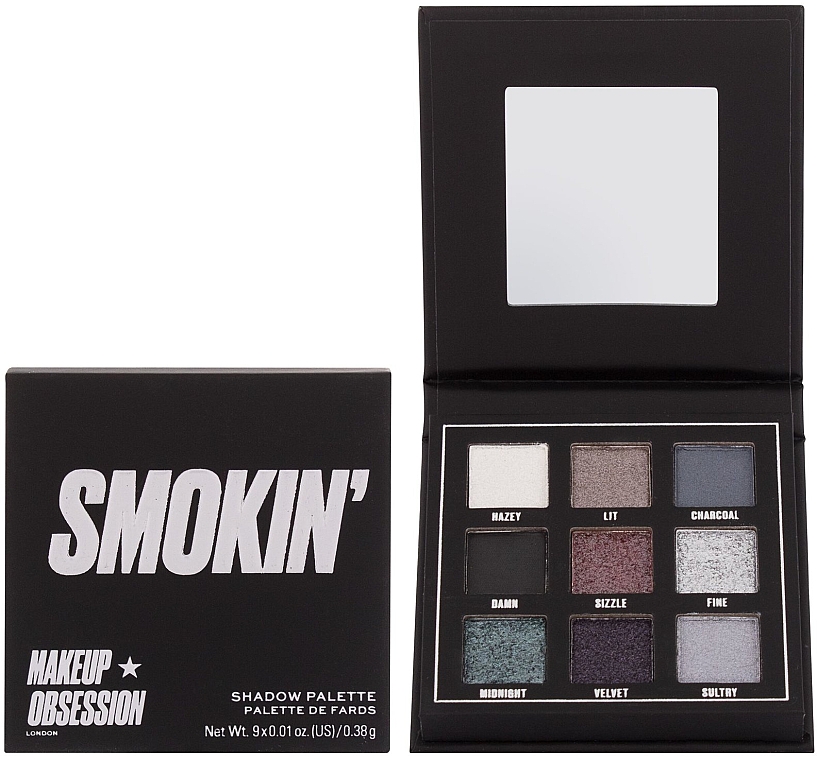 Paleta cieni do powiek - Makeup Obsession Smokin — Zdjęcie N1