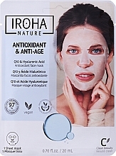 Kup Maska na tkaninie do twarzy - Iroha Nature Anti-Wrinkles Q10 Tissue Face Mask