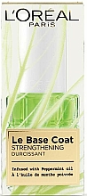 Wzmacniająca lakier do paznokci - L'Oreal Paris Le Base Coat Strengthening Nail Polish — Zdjęcie N2