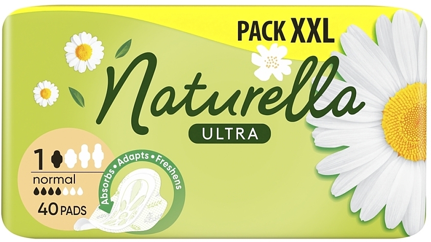 Wkładki higieniczne 40 szt. - Naturella Ultra Normal — Zdjęcie N2