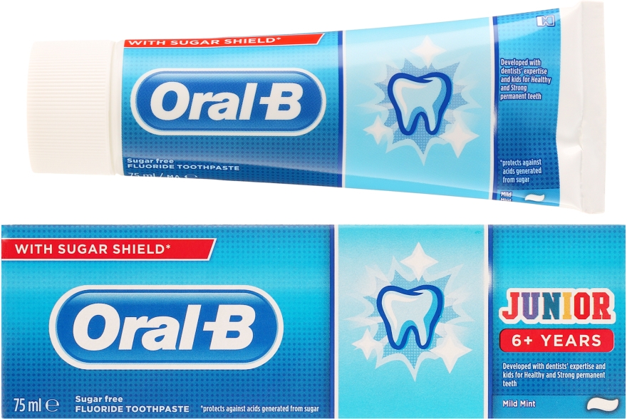 Pasta do zębów dla dzieci - Oral-B Junior Toothpaste — Zdjęcie N1