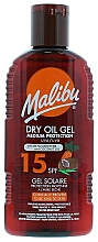 Suchy olejek w żelu - Malibu Dry Oil Gel SPF15 With Beta Carotene and Coconut Oil — Zdjęcie N1