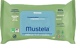 Kup Chusteczki oczyszczające dla dzieci - Mustela Compostable Cleaning Wipes With Fragrance