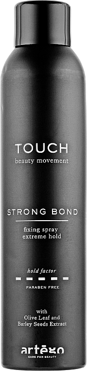 Silnie utrwalający lakier do włosów - Artego Touch Strong Bond — Zdjęcie N1