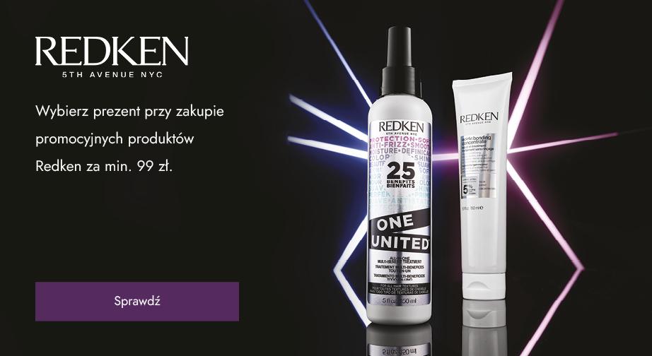 Wybierz prezent przy zakupie promocyjnych produktów Redken za min. 99 zł.