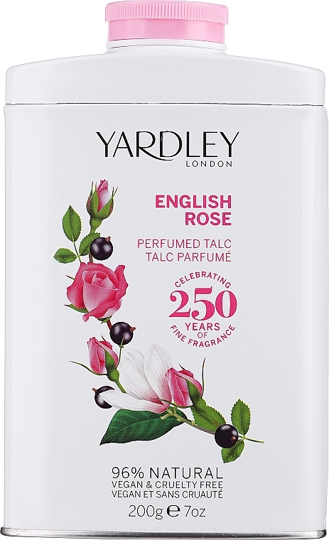Perfumowany talk do ciała - Yardley English Rose Perfumed Talc — Zdjęcie N3