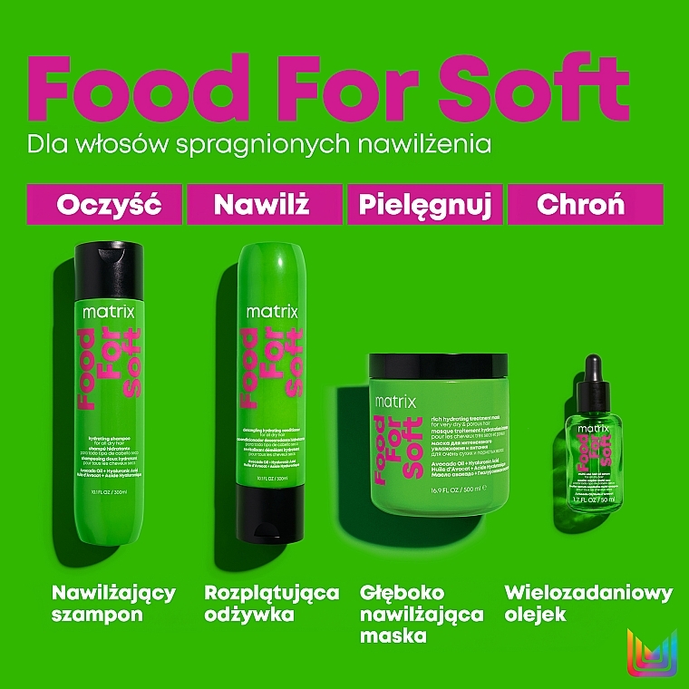 PRZECENA! Nawilżający szampon do włosów - Matrix Food For Soft Hydrating Shampoo * — Zdjęcie N6