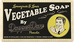 Kup Naturalne mydło dla mężczyzn - Dapper Dan Vegetable Soap Lemongrass And Limes