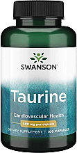 Kup Suplement diety Tauryna, 500 mg, 100 kapsułek - Swanson Taurine