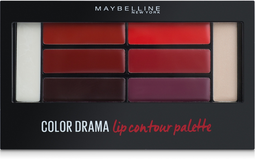 Paletka do konturowania ust - Maybelline New York Color Drama Lip Contour Palette — Zdjęcie N1