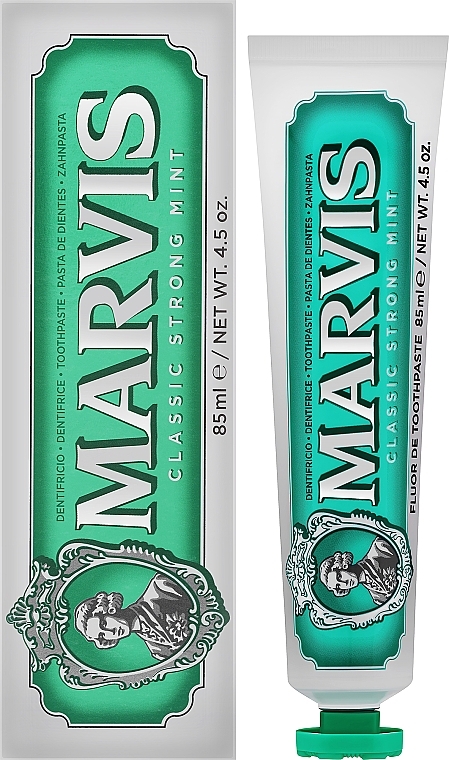 Pasta do zębów z ksylitolem - Marvis Classic Strong Mint + Xylitol — Zdjęcie N2