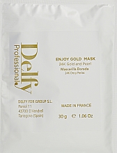 Maseczka do twarzy ze złotem i perłami - Delfy Cosmetics Enjoy Gold Mask — Zdjęcie N3