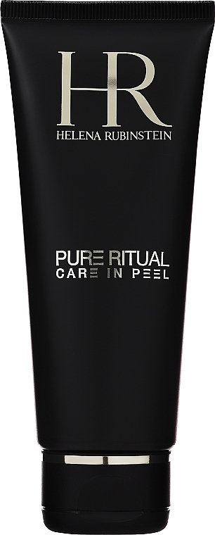 Rozświetlający peeling do twarzy - Helena Rubinstein Pure Ritual Glow Renewal Double Black Peel