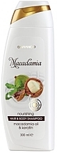 Kup Odżywczy szampon do włosów i ciała - Aries Cosmetics Garance Macadamia Nourishing Hair & Body Shampoo