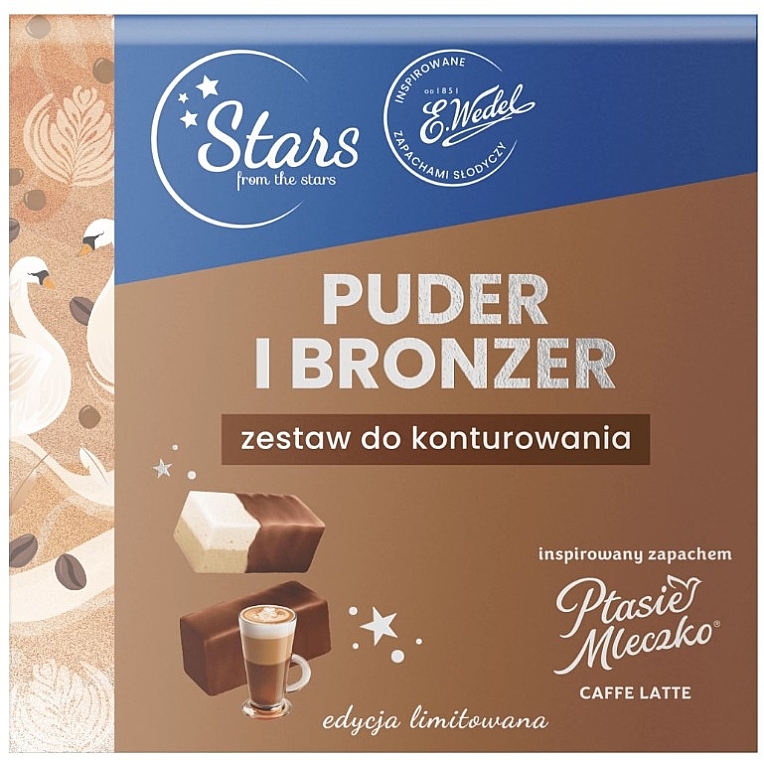 Puder do konturowania - Stars from The Stars x Wedel Powder and Bronzer Contouring Set — Zdjęcie N2