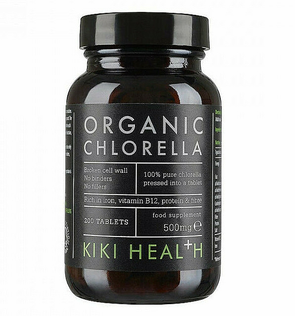 Suplement diety "Chlorella" - Kiki Health Chlorella Organic 500mg — Zdjęcie N1