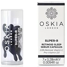 Serum retinoidowe w kapsułkach - Oskia Super-R Retinoid Capsules (mini) — Zdjęcie N1