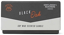 Świeca zapachowa, 3 knoty - Gentleme's Hardware Soy Wax Candle 588 Black Oak — Zdjęcie N3