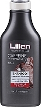 Przeciwłupieżowy szampon do włosów dla mężczyzn - Lilien Caffeine Anti-Dandruff For Men — Zdjęcie N1