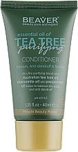 Oczyszczająca odżywka do włosów z olejkiem z australijskiego drzewa herbacianego - Beaver Professional Essential Oil Of Tea Tree Conditioner — Zdjęcie N3