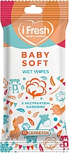 Chusteczki nawilżane dla niemowląt z ekstraktem z bawełny - IFresh Baby Soft Wet Wipes — Zdjęcie N1