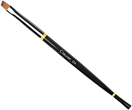 Pędzelek skośny do zdobień i żelu - Clavier One Stroke Brush 04 — Zdjęcie N1