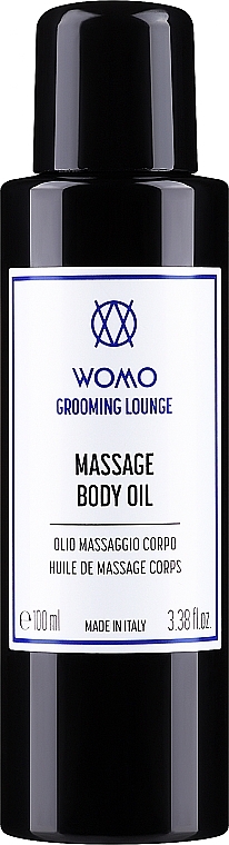 Olejek do masażu ciała - Womo Grooming Lounge Massage Body Oil — Zdjęcie N1