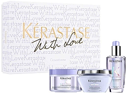 Kup Zestaw - Kerastase Blond Absolu Luxury Gift Set (shm/250ml + h/mask/200ml + h/oil/100ml)