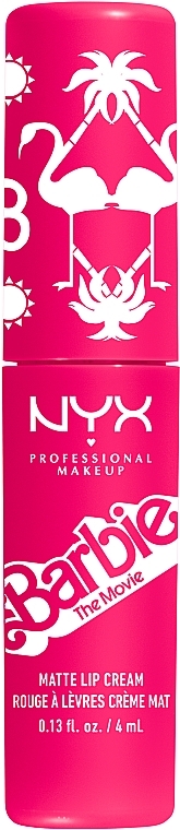 Matowa kremowa pomadka w płynie - NYX Professional Makeup Barbie Limited Edition Collection Matte Lip Cream — Zdjęcie N2