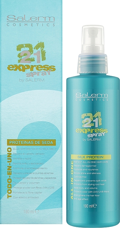 Odżywka do włosów w sprayu - Salerm Salerm 21 express Spray All-in-One  — Zdjęcie N2