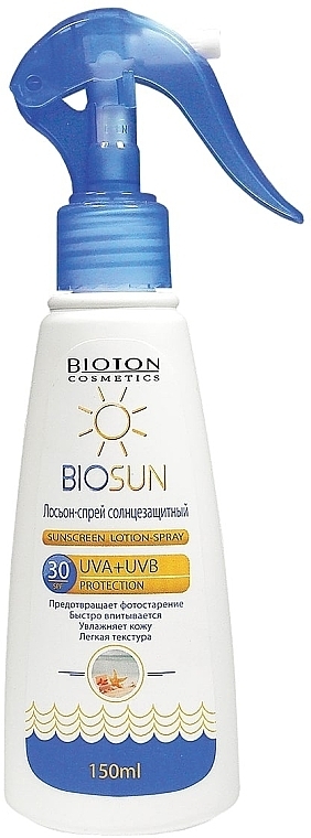 Balsam przeciwsłoneczny w sprayu SPF 30 - Bioton Cosmetics BioSun