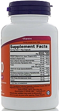 Witamina B-50 w kapsułkach - Now Foods Vitamin B-50 Capsules — Zdjęcie N3